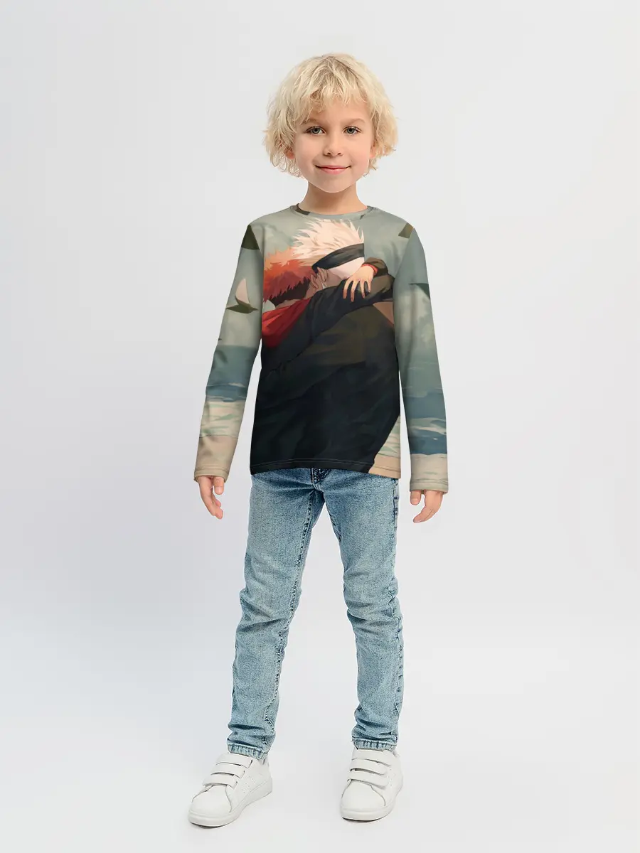 Детский лонгслив / Hug | Jujutsu kai