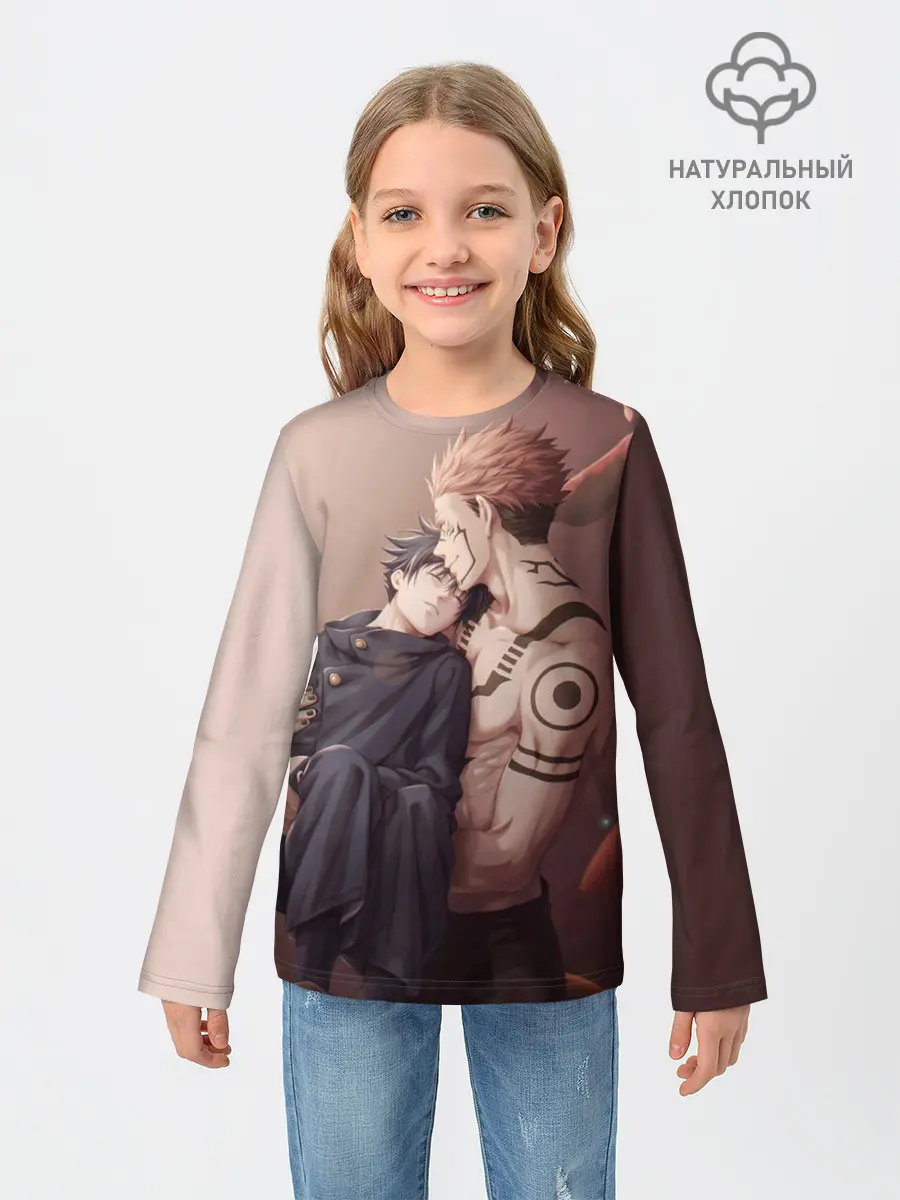 Детский лонгслив / Магическая битва | Jujutsu kai