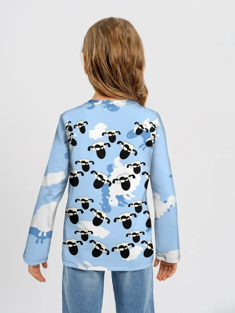 Детский лонгслив / Животные