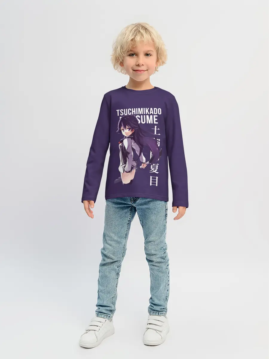 Детский лонгслив / Natsume Tsuchimikado / anime