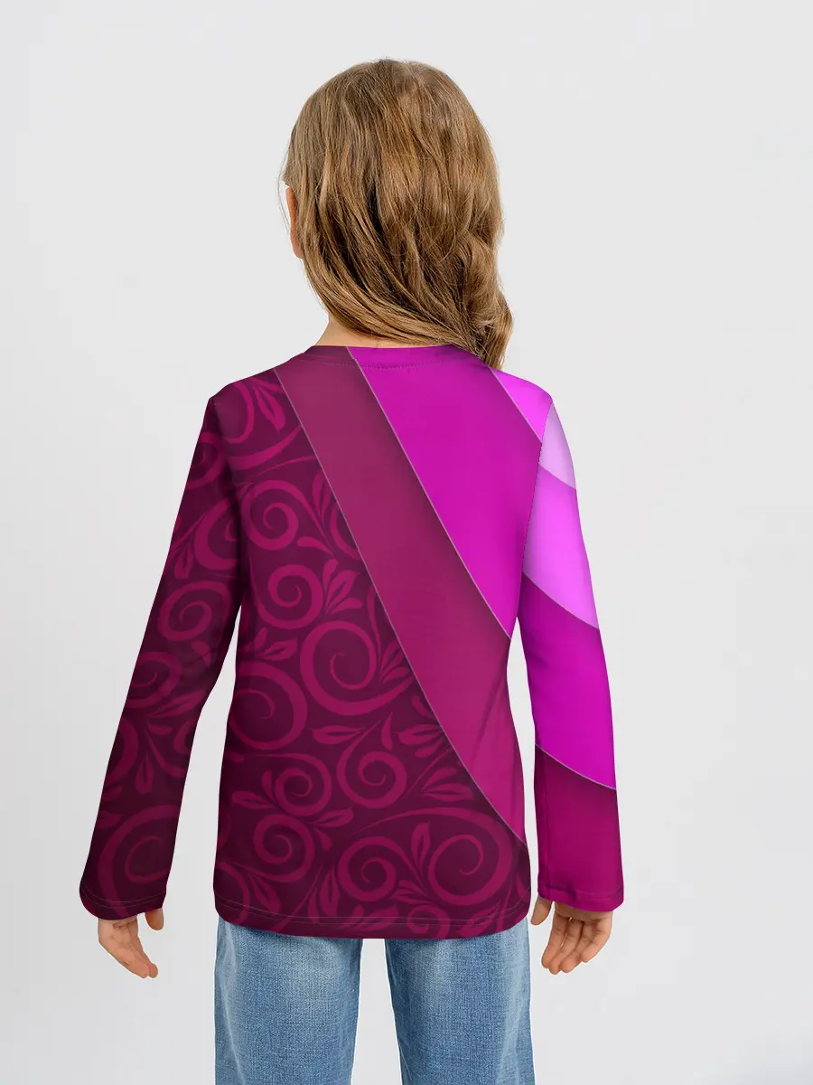 Детский лонгслив / BUTTERFLY