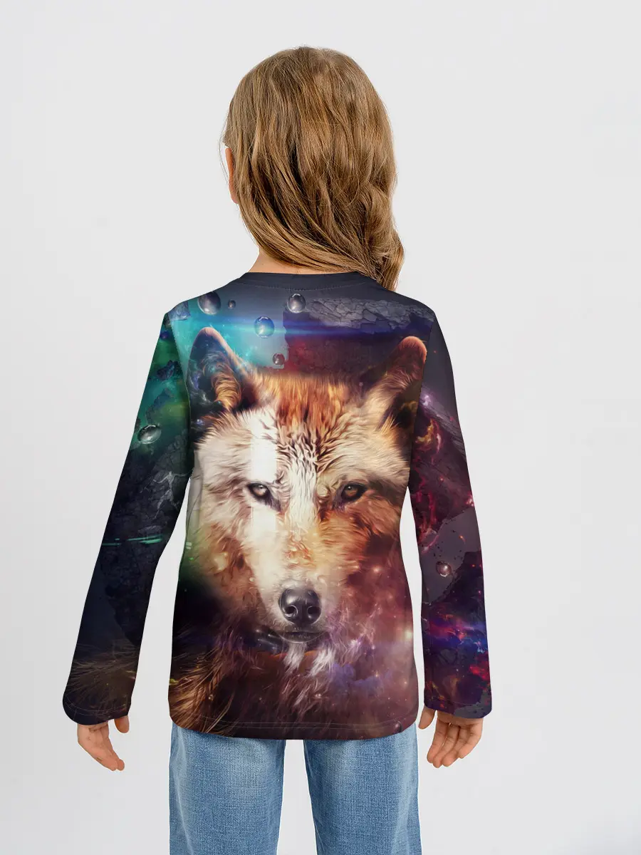 Детский лонгслив / WOLF