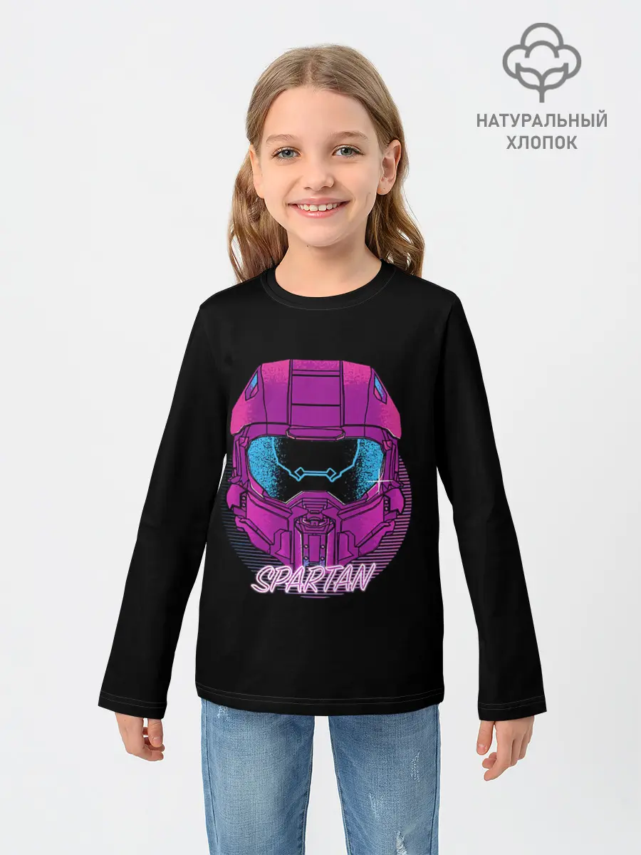 Детский лонгслив / Halo Neon