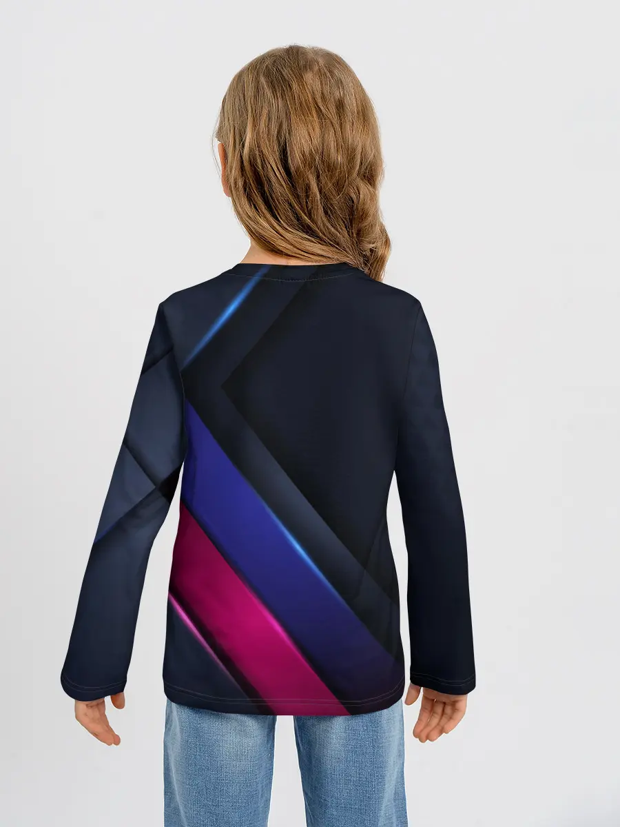 Детский лонгслив / Sport style 3d