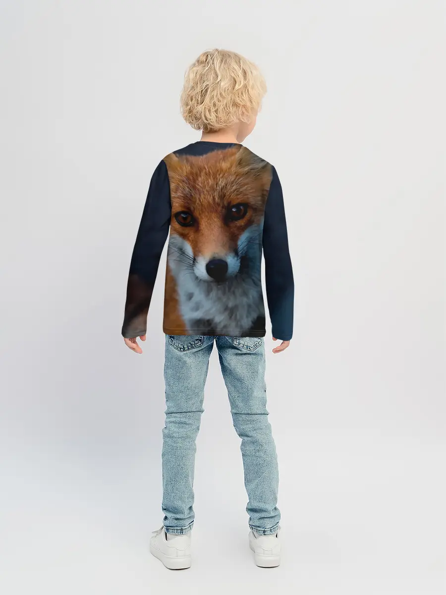 Детский лонгслив / Мудрая лиса