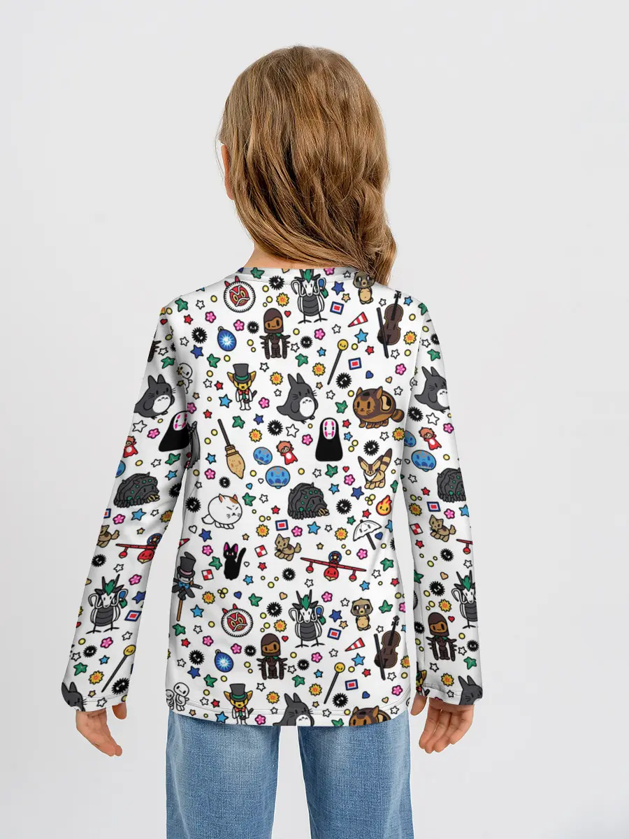 Детский лонгслив / Anime Characters