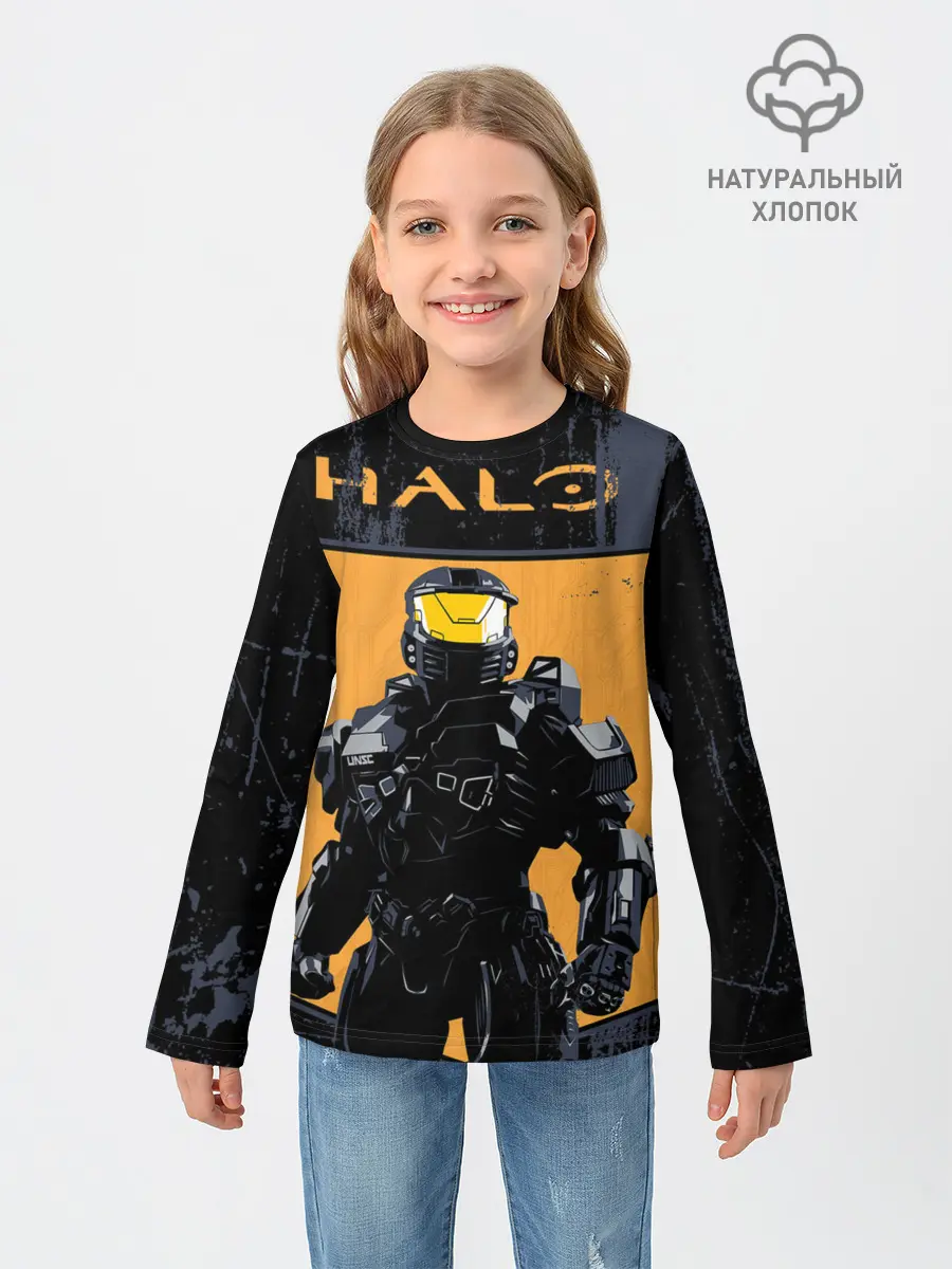 Детский лонгслив / Halo Chef