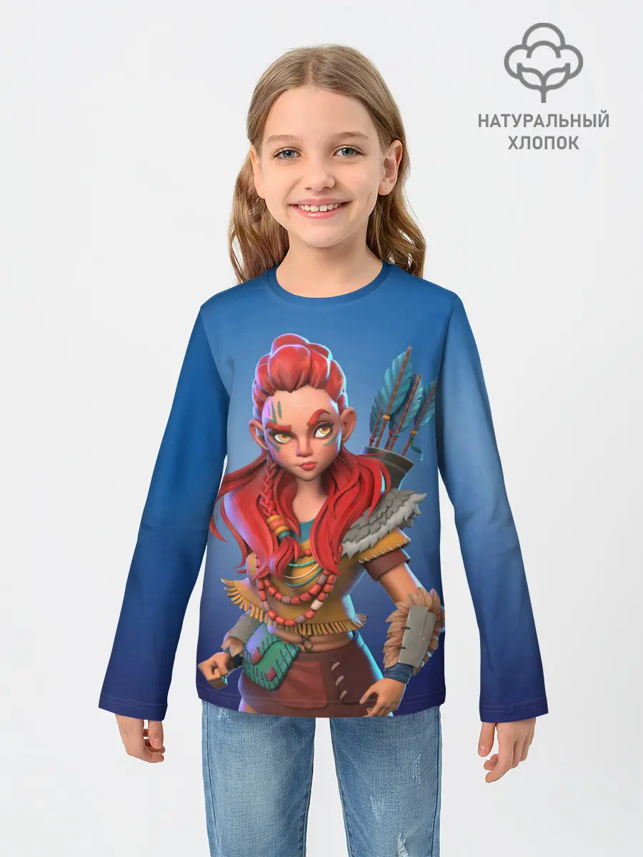 Детский лонгслив / Мульт Элой