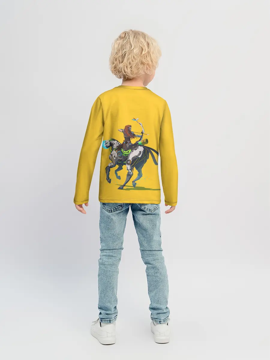 Детский лонгслив / Элой на охоте