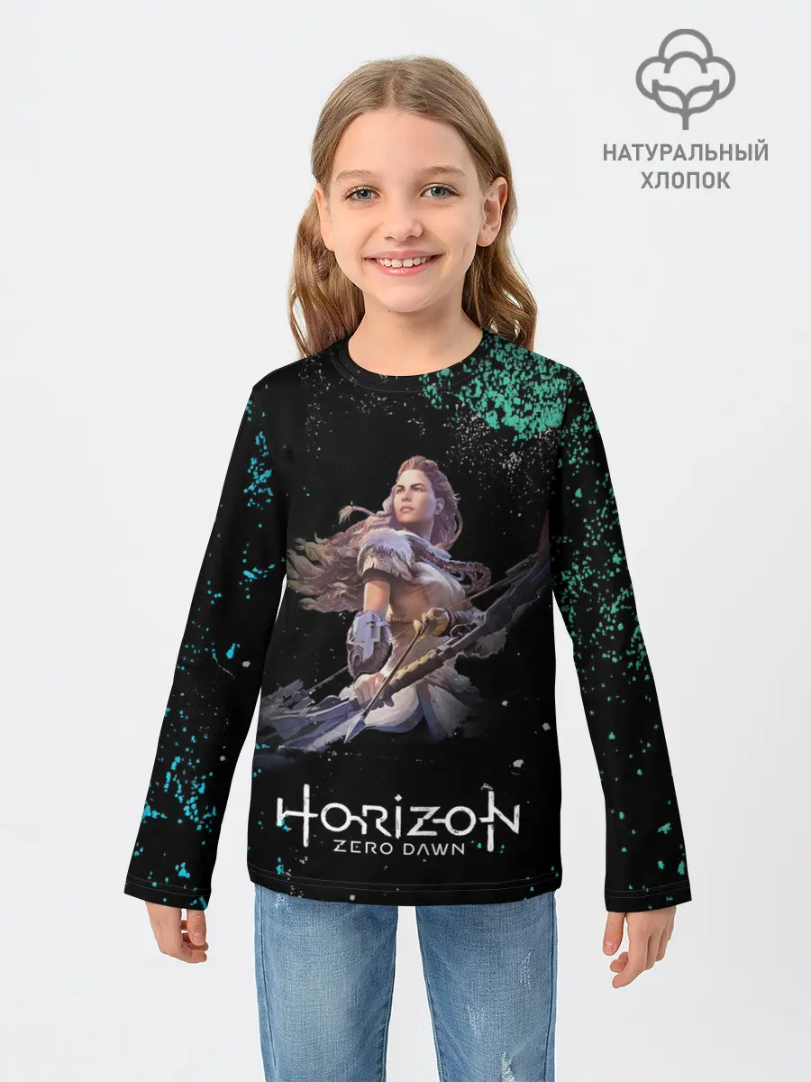 Детский лонгслив / Лучница Элой