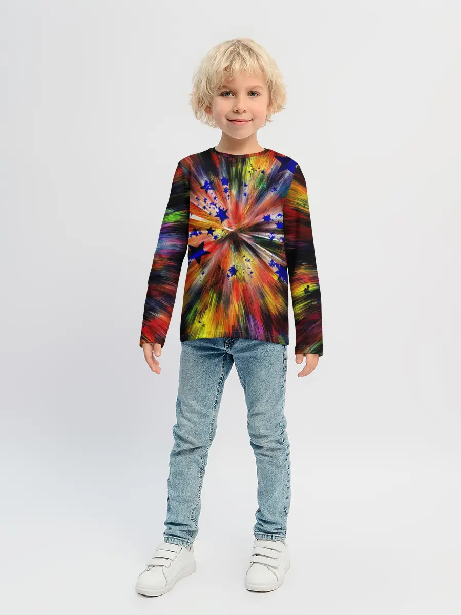 Детский лонгслив / Звездный путь