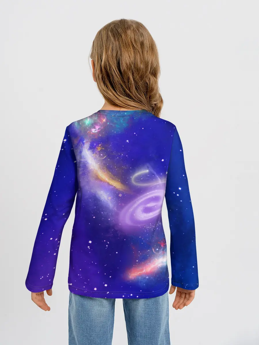 Детский лонгслив / КотоКосмос