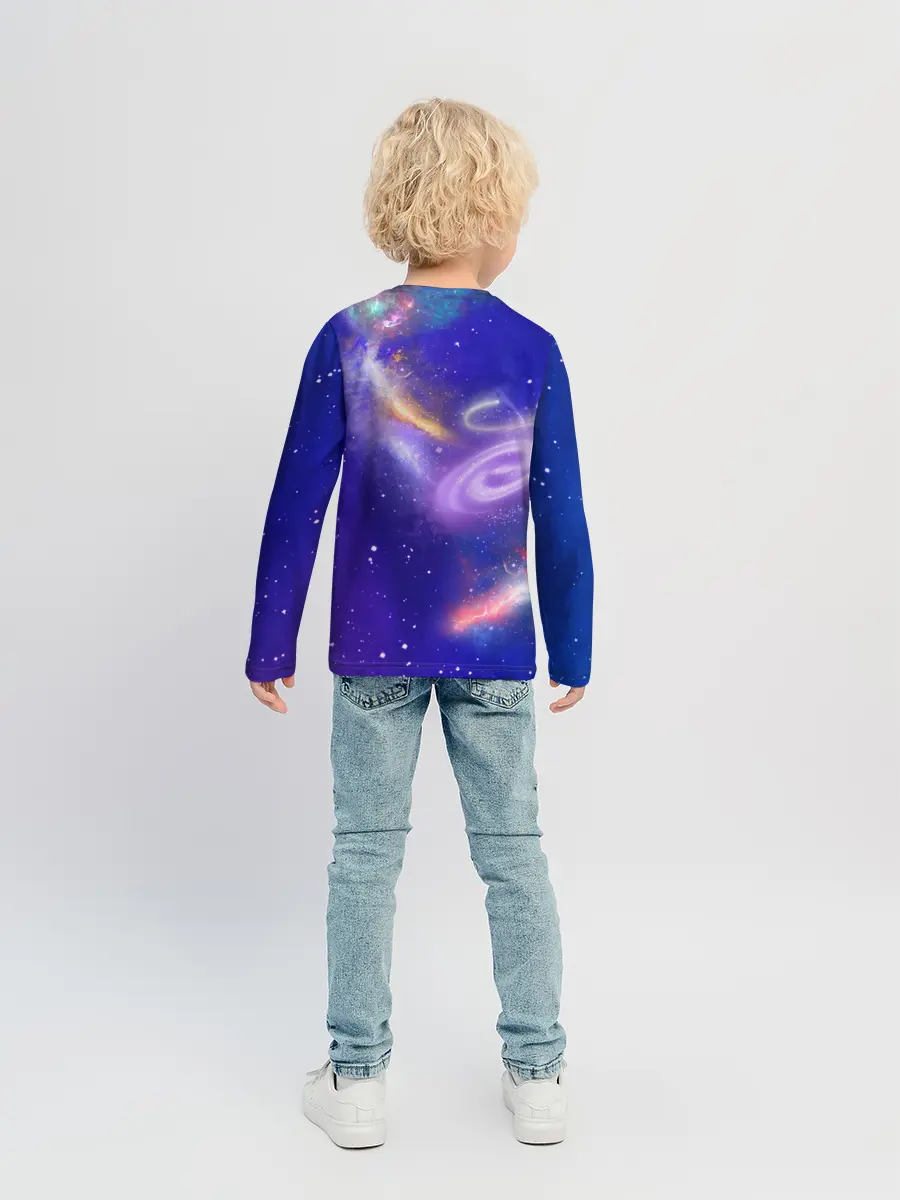 Детский лонгслив / КотоКосмос