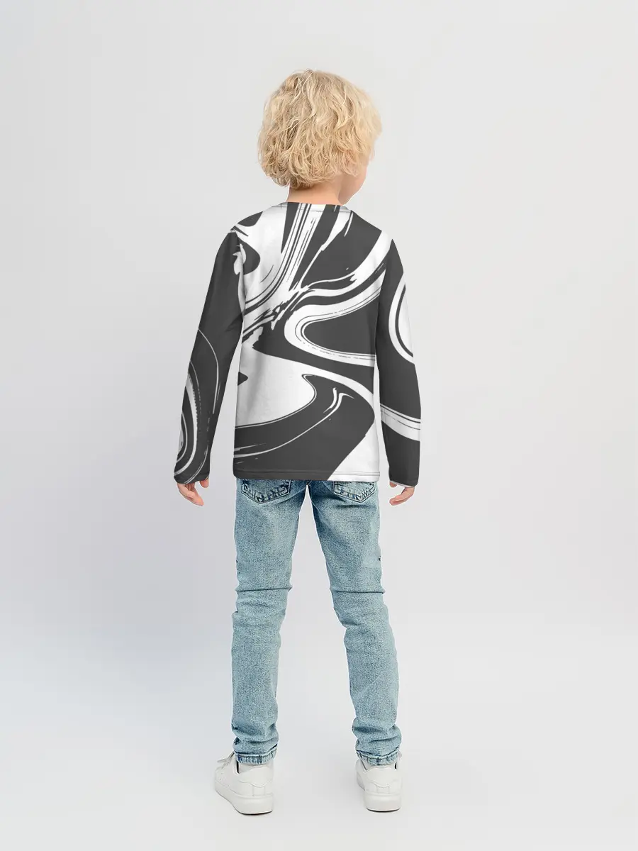 Детский лонгслив / Блич Манга