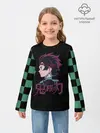 Детский лонгслив / Танджиро Камадо Kimetsu no Yaiba