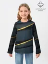 Детский лонгслив / 3D luxury gold