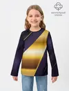 Детский лонгслив / 3D luxury золото