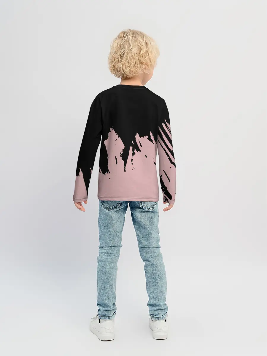 Детский лонгслив / Зеницу Агацума Kimetsu no Yaiba