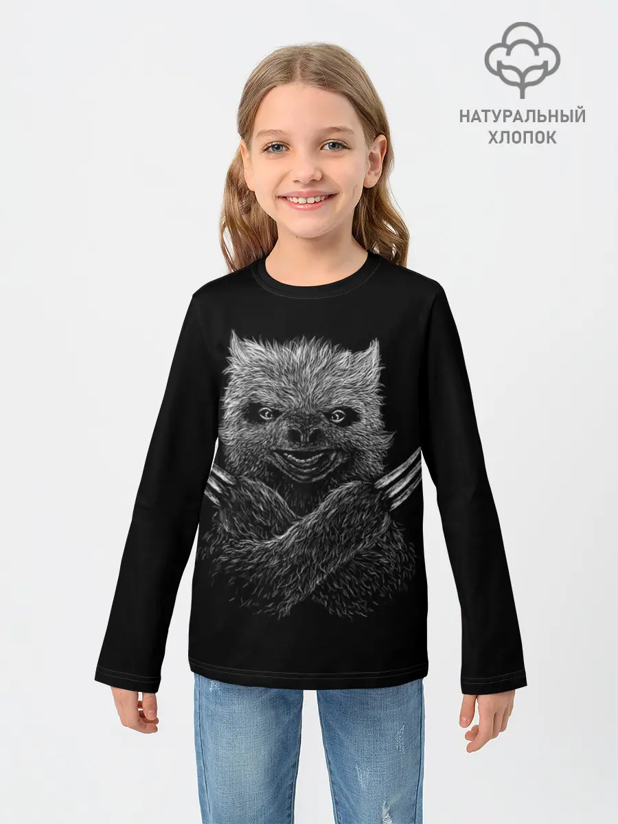 Детский лонгслив / Росомаха