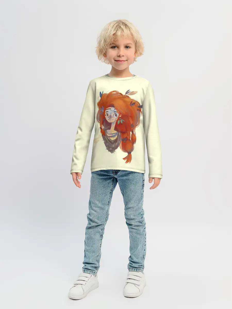 Детский лонгслив / Art Eloy