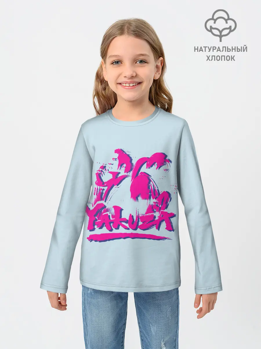 Детский лонгслив / Yakuza Dragon