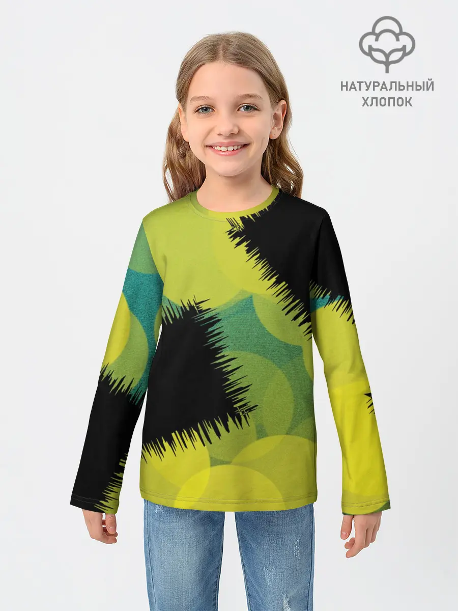 Детский лонгслив / Черные дыры