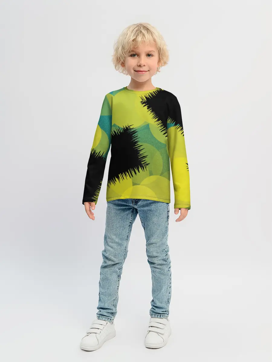 Детский лонгслив / Черные дыры