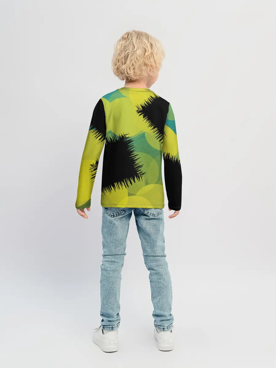 Детский лонгслив / Черные дыры