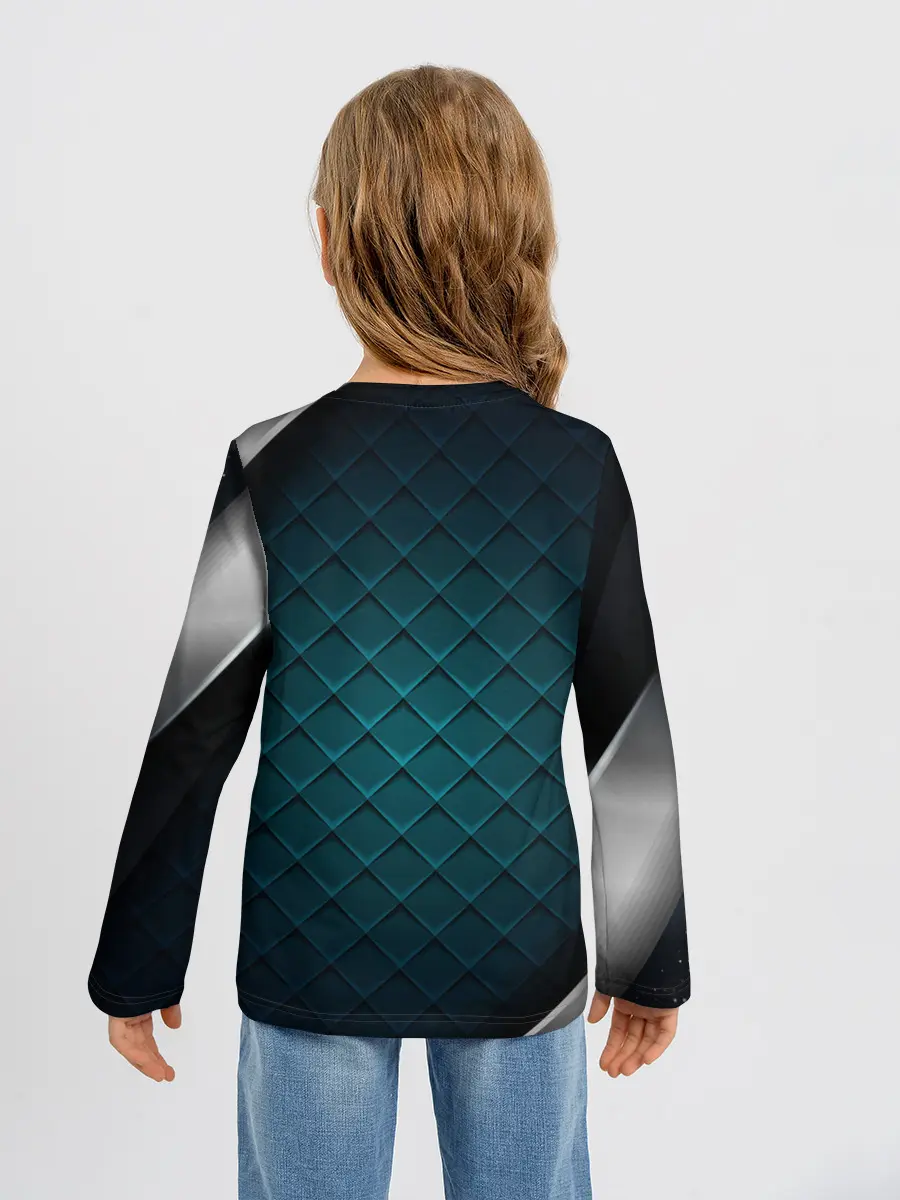 Детский лонгслив / 3D luxury metal