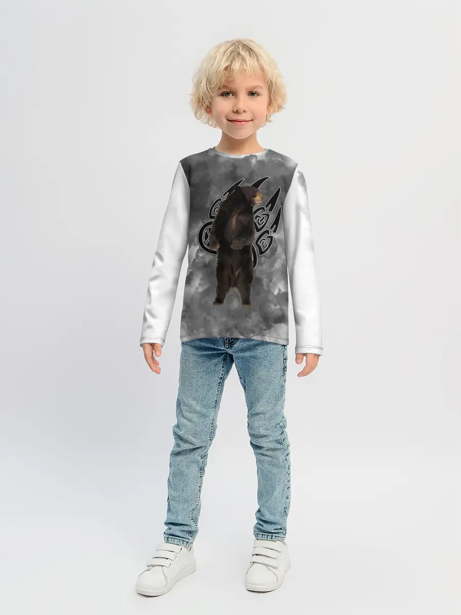 Детский лонгслив / НЕ БУДИ ЛИХО / ВЕЛЕС