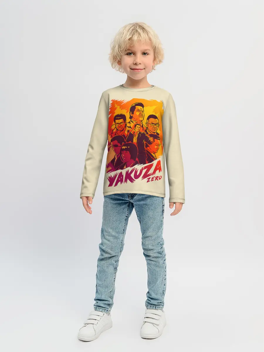 Детский лонгслив / Ykuza Zero