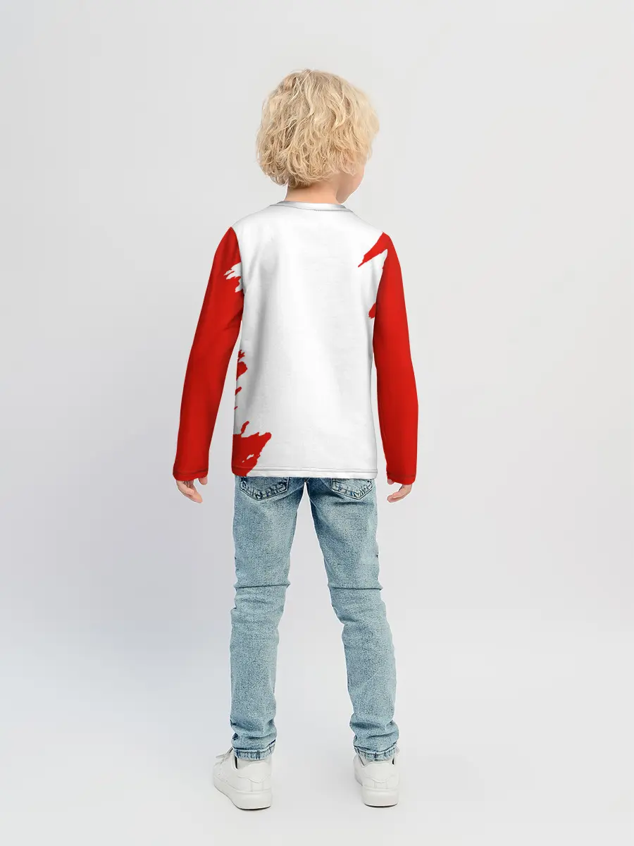Детский лонгслив / Танджиро Камадо Kimetsu no Yaiba