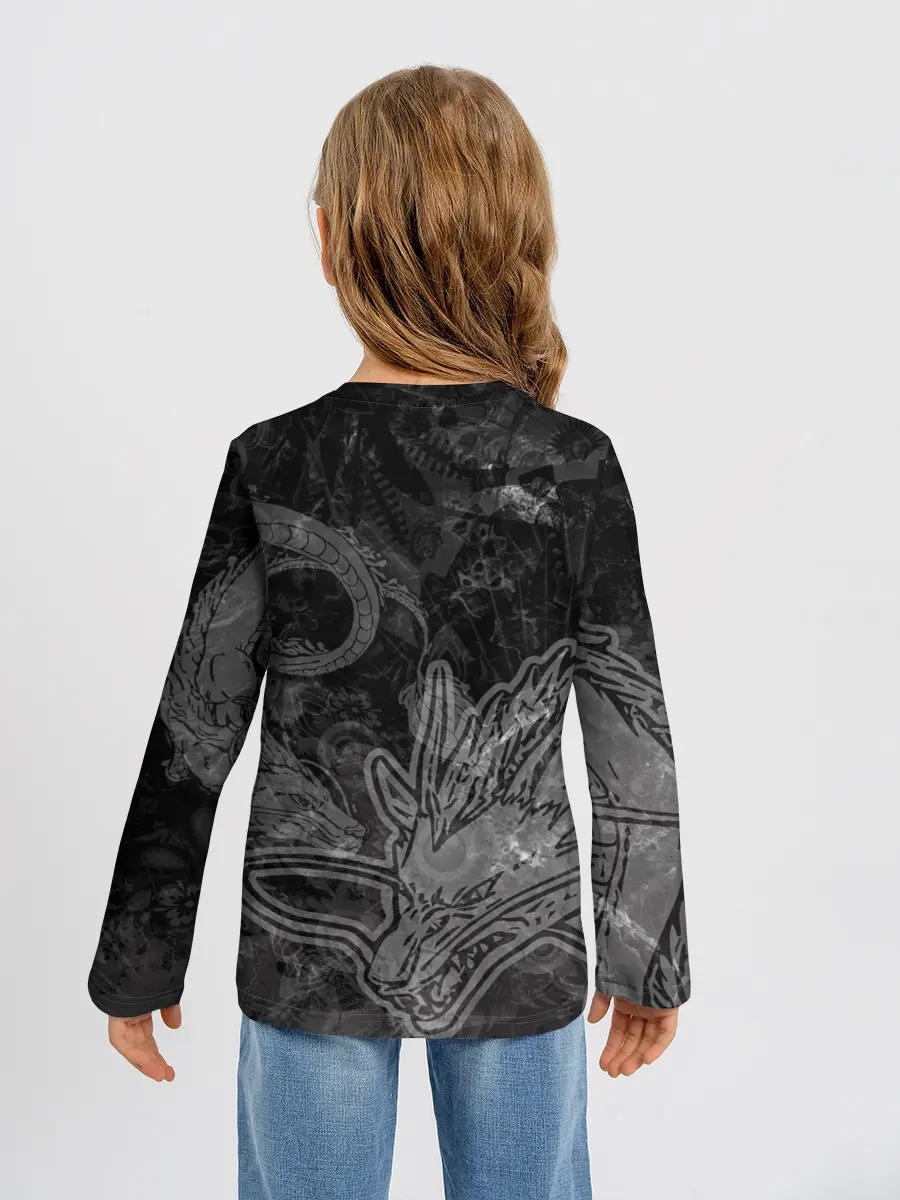 Детский лонгслив / Haku Dragon