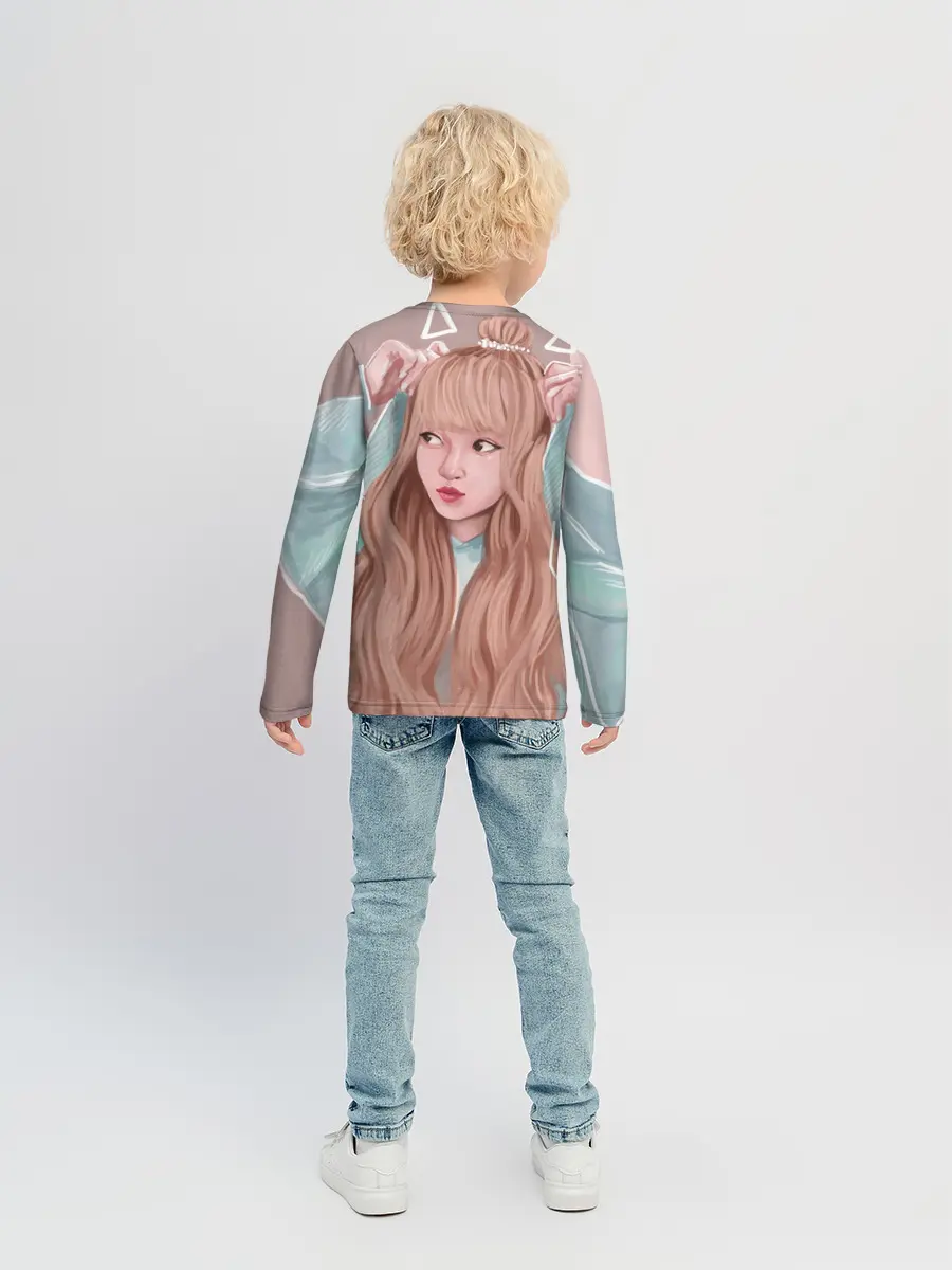 Детский лонгслив / Лиса Манобан