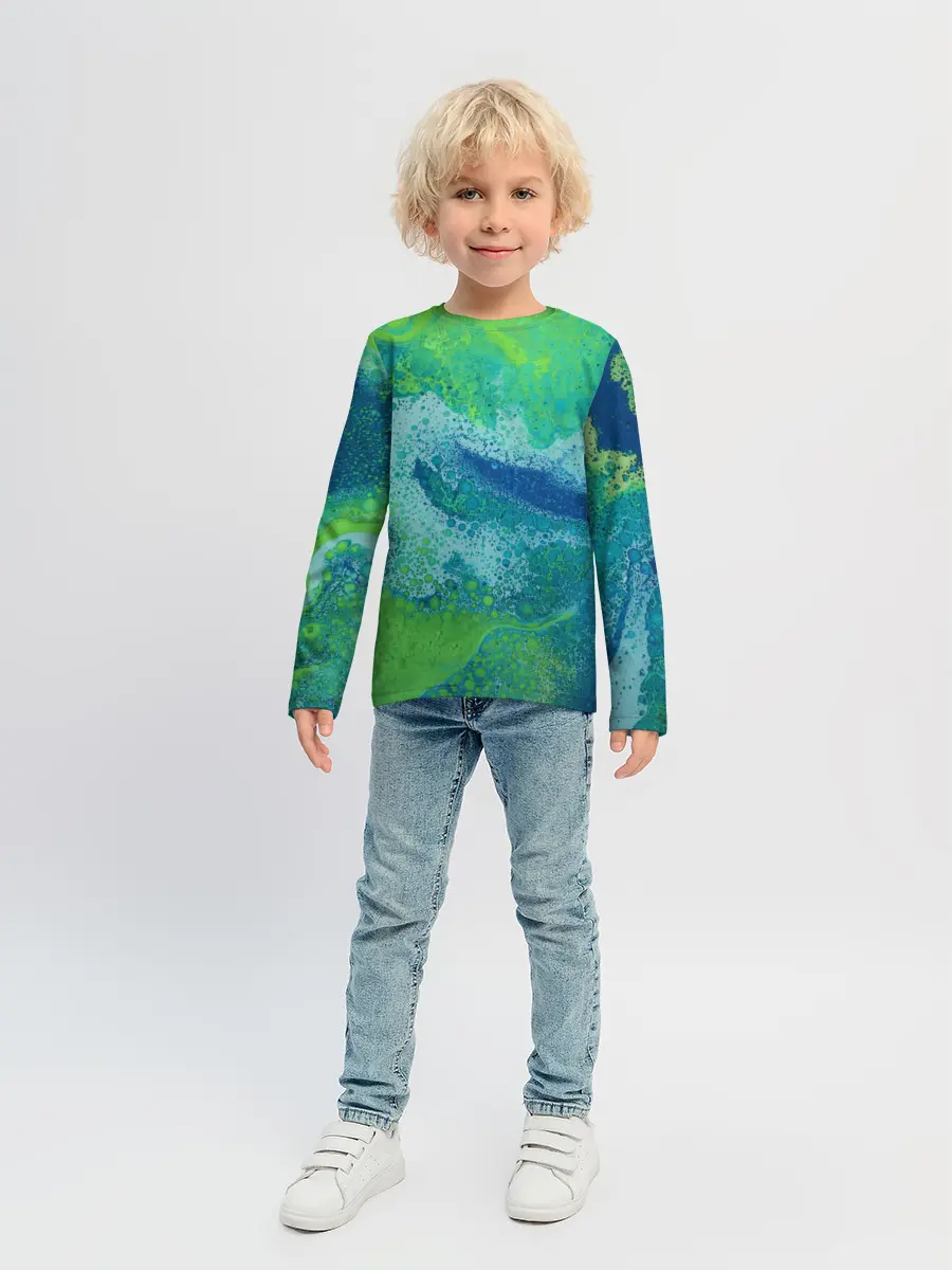 Детский лонгслив / Художественная Тина