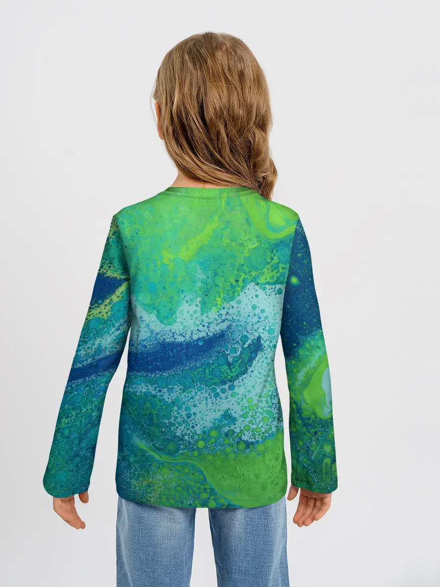 Детский лонгслив / Художественная Тина