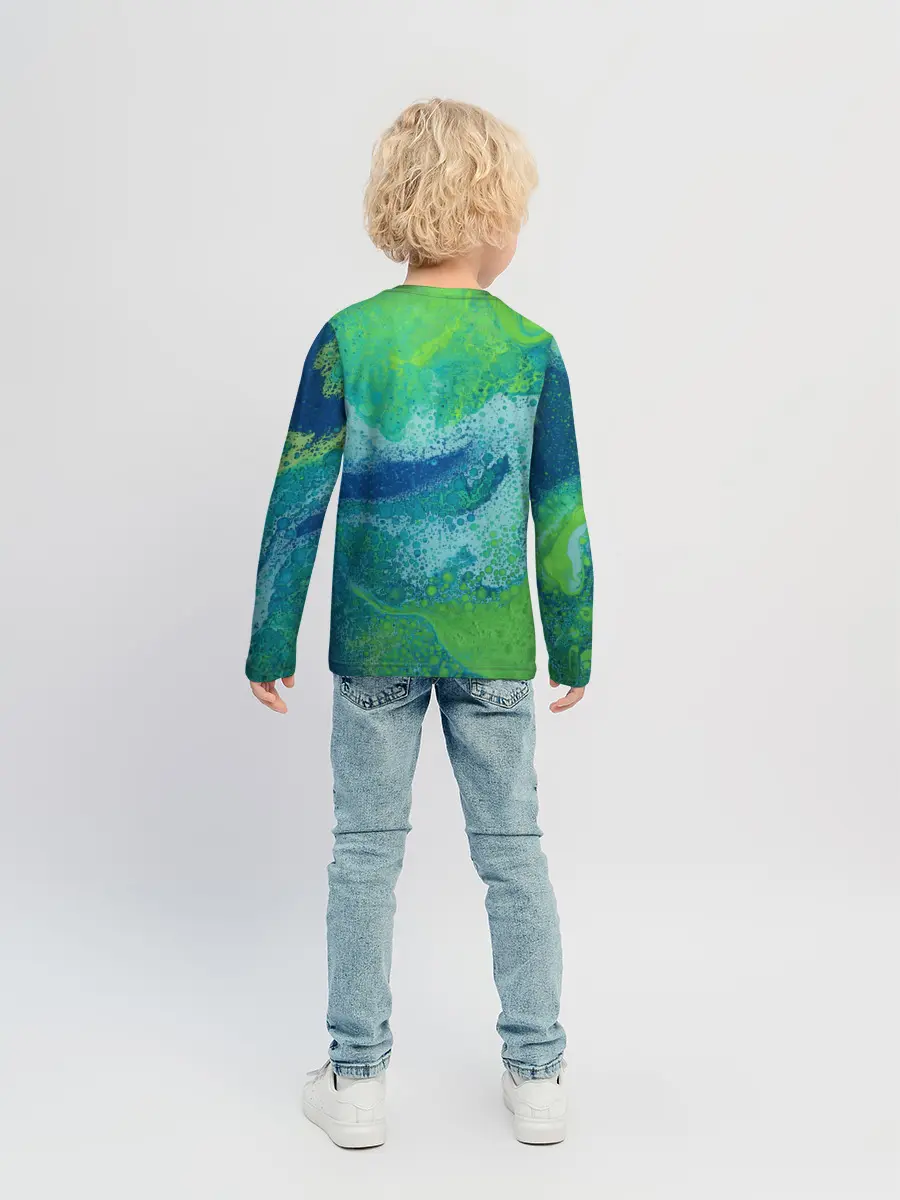 Детский лонгслив / Художественная Тина