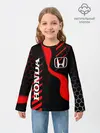 Детский лонгслив / HONDA / ХОНДА / СПОРТ