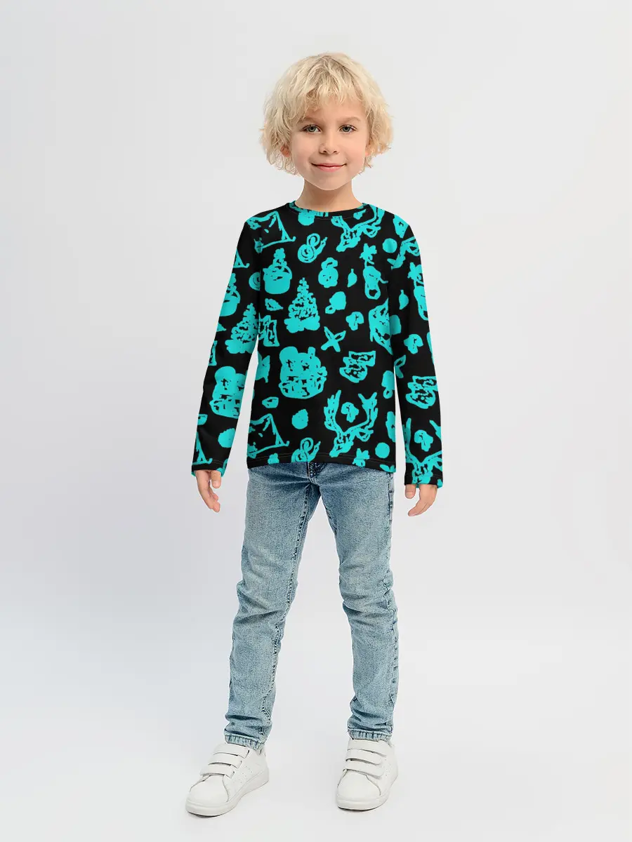 Детский лонгслив / Поход