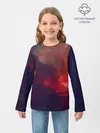 Детский лонгслив / Лавовый вектор