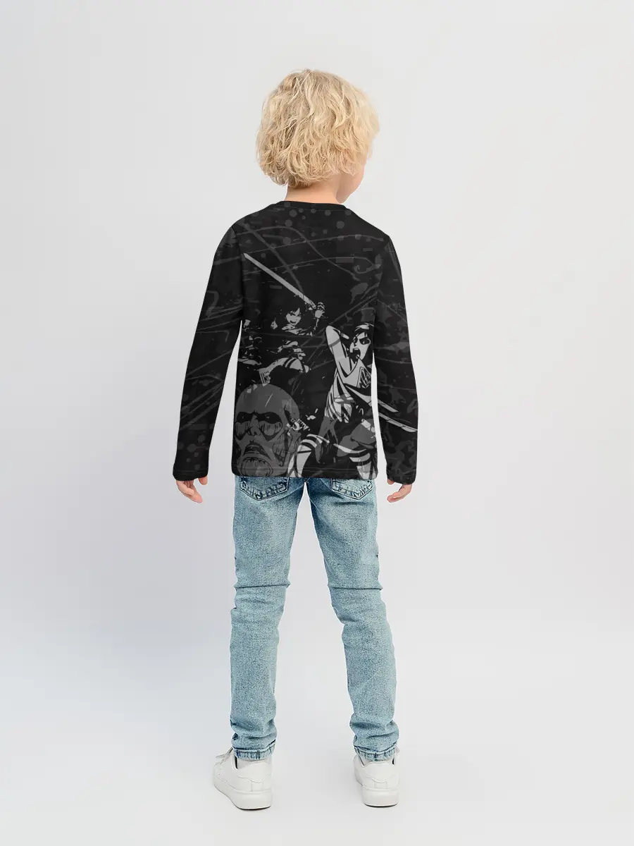 Детский лонгслив / Before the fight / AOT