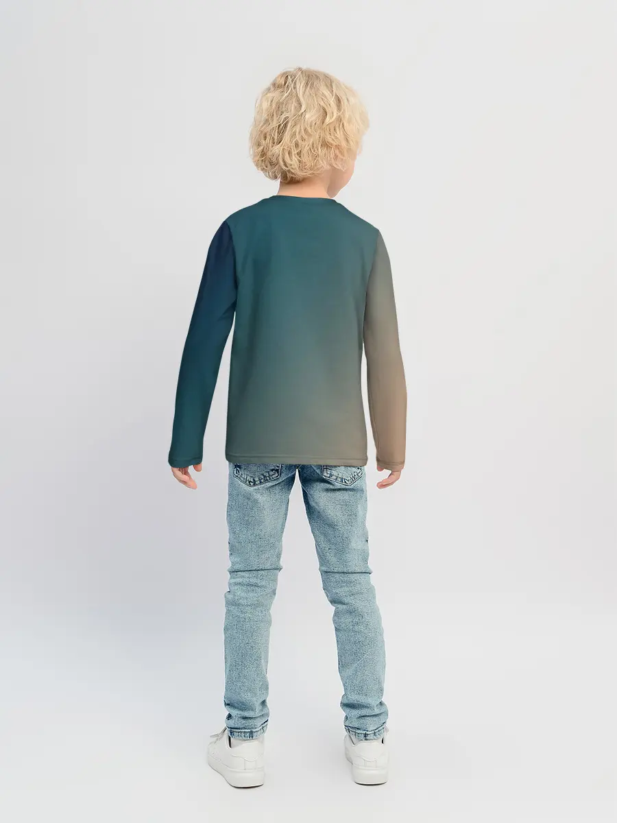 Детский лонгслив / Первые лучи солнца