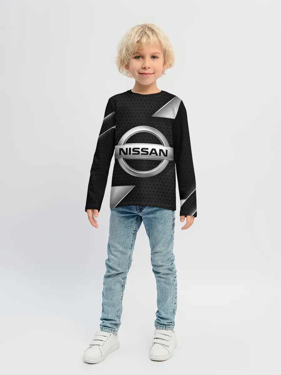 Детский лонгслив / NISSAN / НИССАН / МЕТАЛЛ