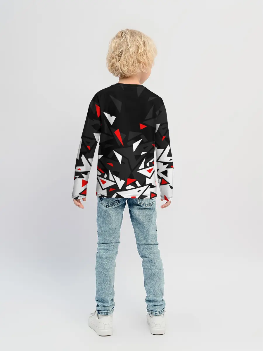 Детский лонгслив / NISSAN / НИССАН / ОСКОЛКИ