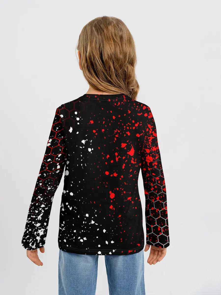 Детский лонгслив / NISSAN GT-R / НИССАН GTR