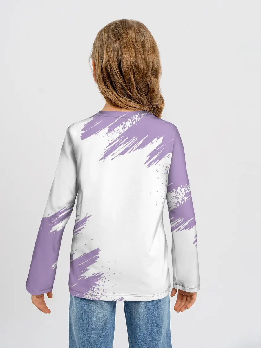 Детский лонгслив / ЧЕРЕПАШКИ НИНДЗЯ - ДОНАТЕЛЛО