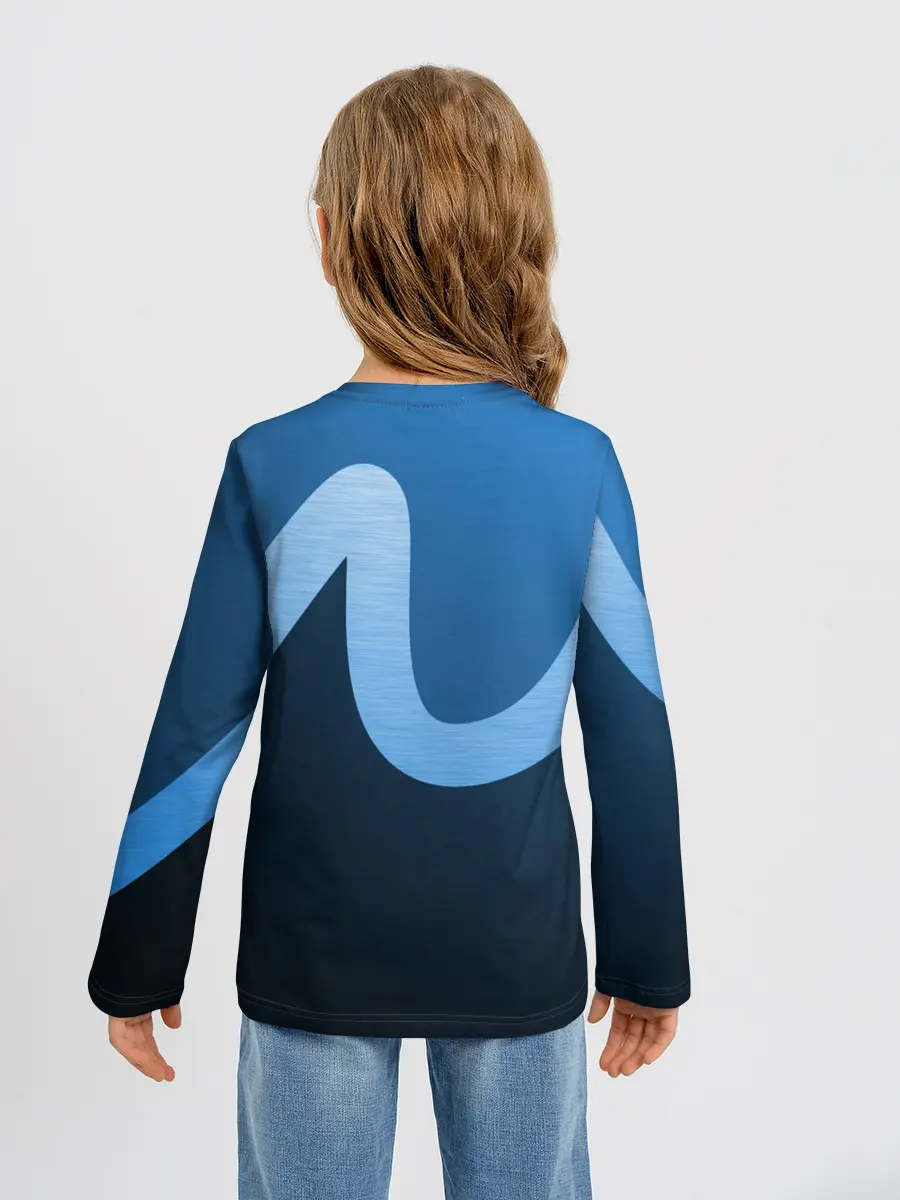 Детский лонгслив / WAVE