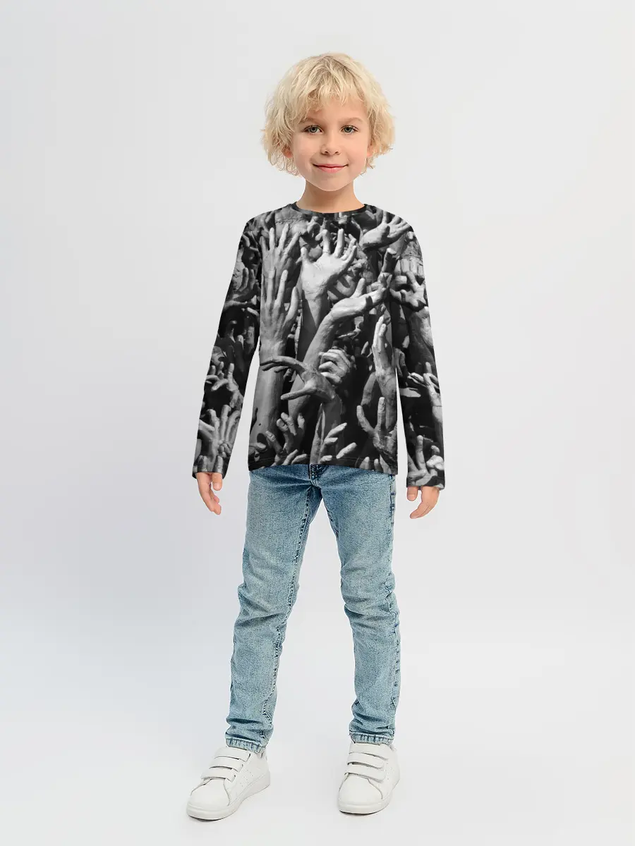 Детский лонгслив / Hands