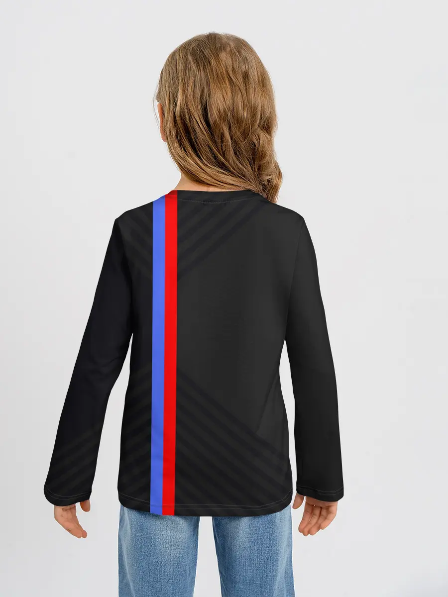 Детский лонгслив / Кот