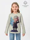 Детский лонгслив / Nero Big head